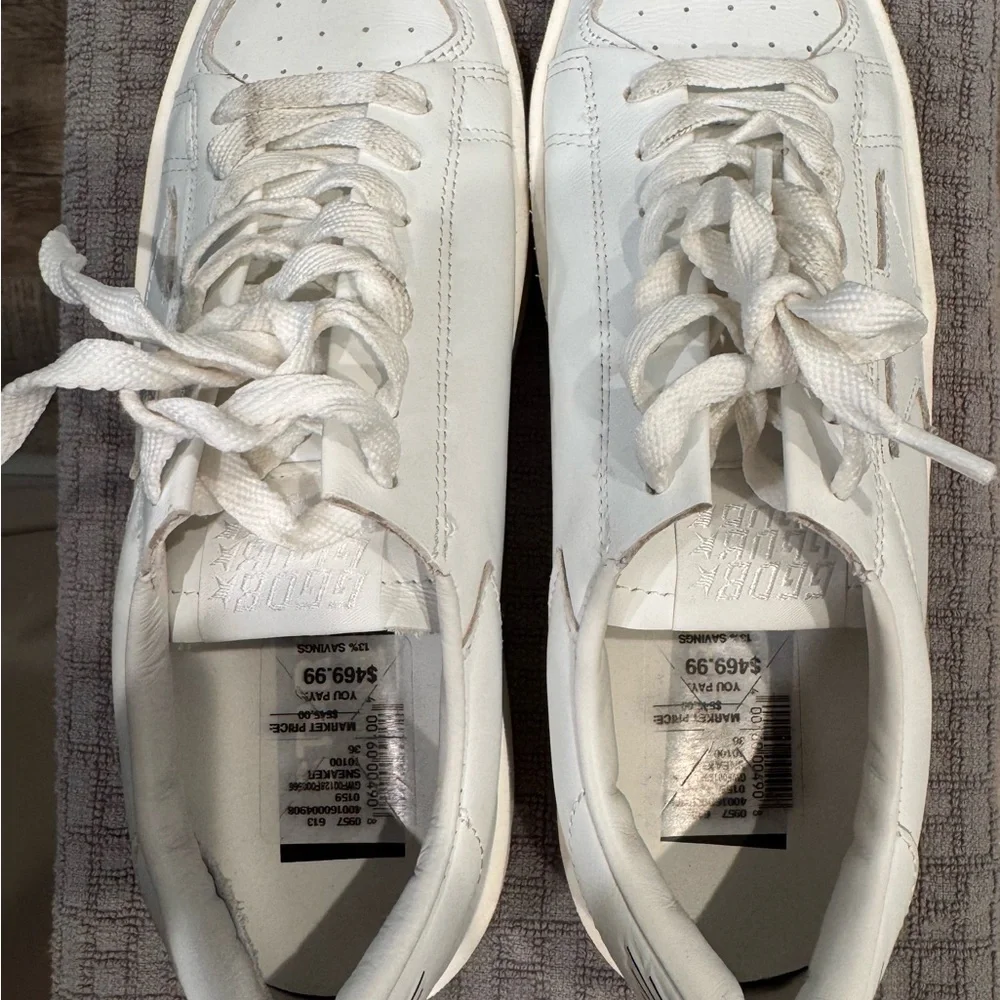 Golden Goode White Star Leather Sneaker - Picture 3 of 3